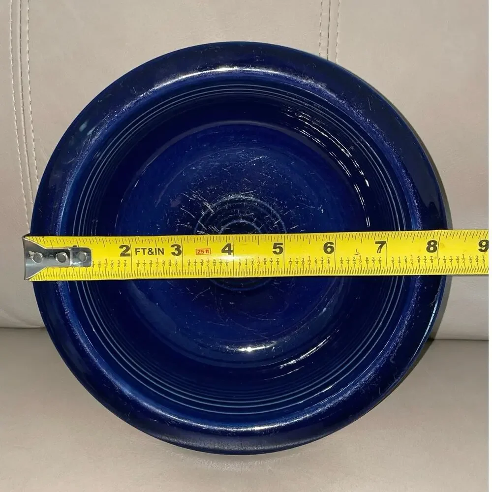 1940s Vintage Fiestaware Cobalt Blue Bowl - Rare 